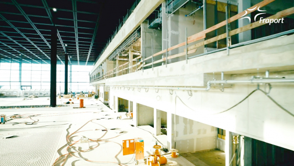 Frankfurt Terminal 3, Check-In Halle